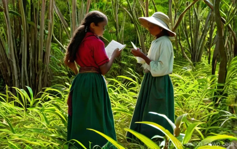 자연 연결 교육 프로그램에서의 문화적 접근 - **Prompt 2: Community Garden at a Green School**
    A lively and bright outdoor scene at a "Green S...