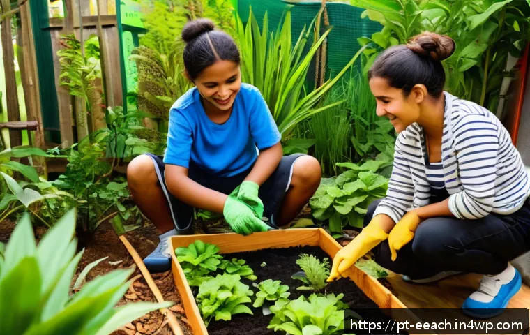 자연 연결 교육 프로그램에서의 실습 기회 관련 이미지 1